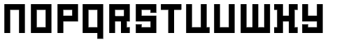 LECO 1976 Alt Diacritics Regular character specimen 4