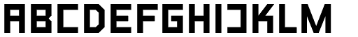 LECO 1976 Regular font specimen