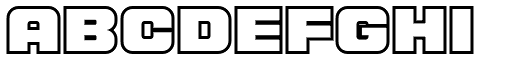 LECO 1988 Outline font specimen