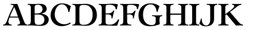 Leamington Serial font specimen