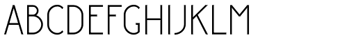 Liberal Condensed Regular font specimen