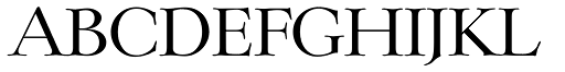 Lingwood Serial Regular font specimen