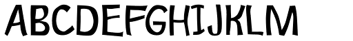 Little Pigeon font specimen