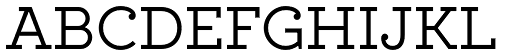 Locke Regular font specimen