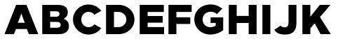 Loew Heavy font specimen