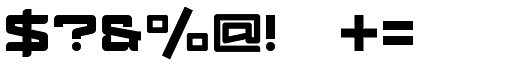 Logofontik 4F character specimen 6