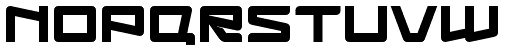 Logofontik 4F character specimen 2