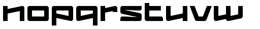 Logofontik 4F character specimen 4
