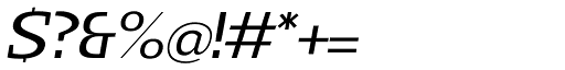 Loka Extended Italic character specimen 6