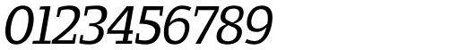 Loka Oblique character specimen 5