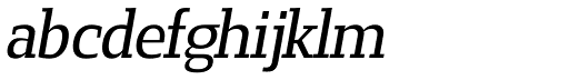Loka Oblique character specimen 3