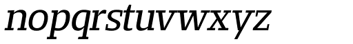 Loka Oblique character specimen 4