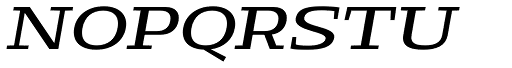 Loka Ultra Expanded Oblique character specimen 2