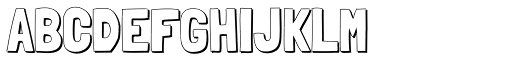 Londrina Shadow font specimen