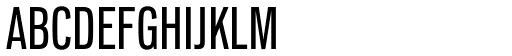 Lorimer No 2 Condensed Medium font specimen