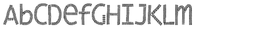 Macon Tracks font specimen