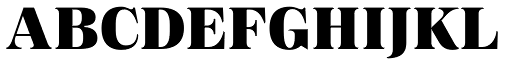 Magnel Display Black font specimen