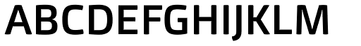 Mangerica SemiBold font specimen