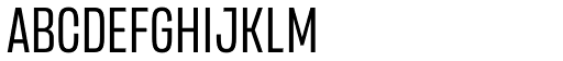 Manual Ultra Light Compressed font specimen