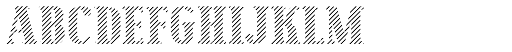 Maple Street Stripe font specimen