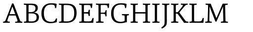 Marbach Light font specimen