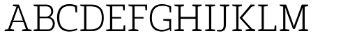 Marek Slab Demo Version Thin font specimen