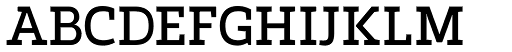 Marek Slab Regular Demo Version font specimen