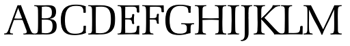 Marseille Serial font specimen