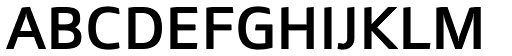 Mentone SemiBold font specimen