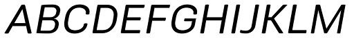 Midpoint Pro Oblique font specimen