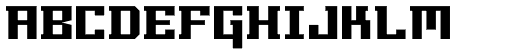 Millennia font specimen