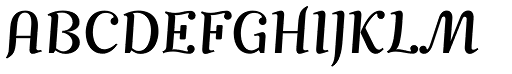 Mimix TRIAL Regular font specimen