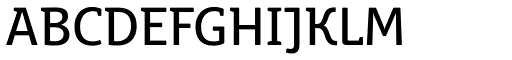Mir Medium font specimen