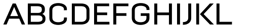 Moderna Unicase Medium font specimen