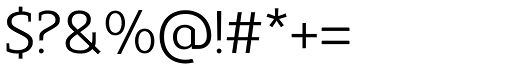 Modum character specimen 6