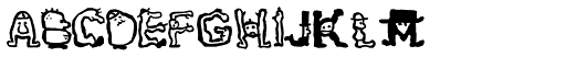 Morganismi font specimen