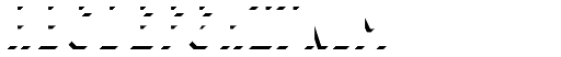 Mr Robot Shadow 2 font specimen