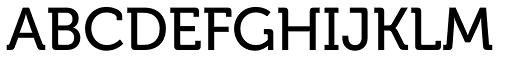 Museo 500 font specimen