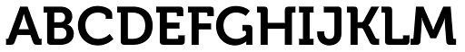 Museo 700 font specimen