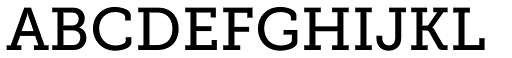 Museo Slab 500 font specimen