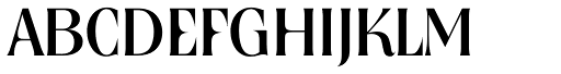 Nashville Serial font specimen