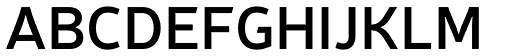 Neris SemiBold font specimen