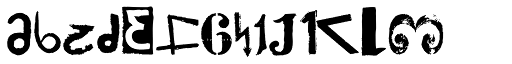Netherlands Dirty Numbers Vol1 DEMO font specimen