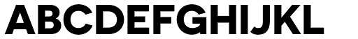 Novecento Sans Wide Bold font specimen