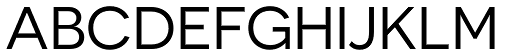 Novecento Sans Wide Normal font specimen