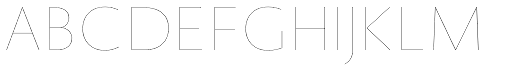 Novel Sans Hair DEMO font specimen