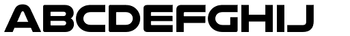 Nulshock Bold font specimen