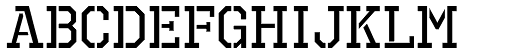 Octin Prison Regular font specimen