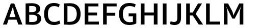 Olivine Medium font specimen