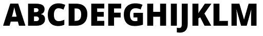 Open Sans Extrabold font specimen